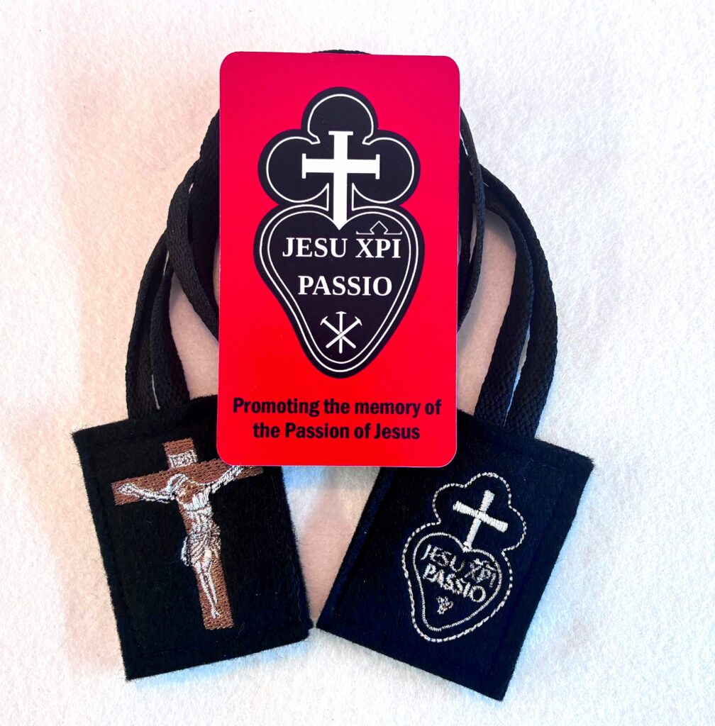 Passionist Order Black Scapular