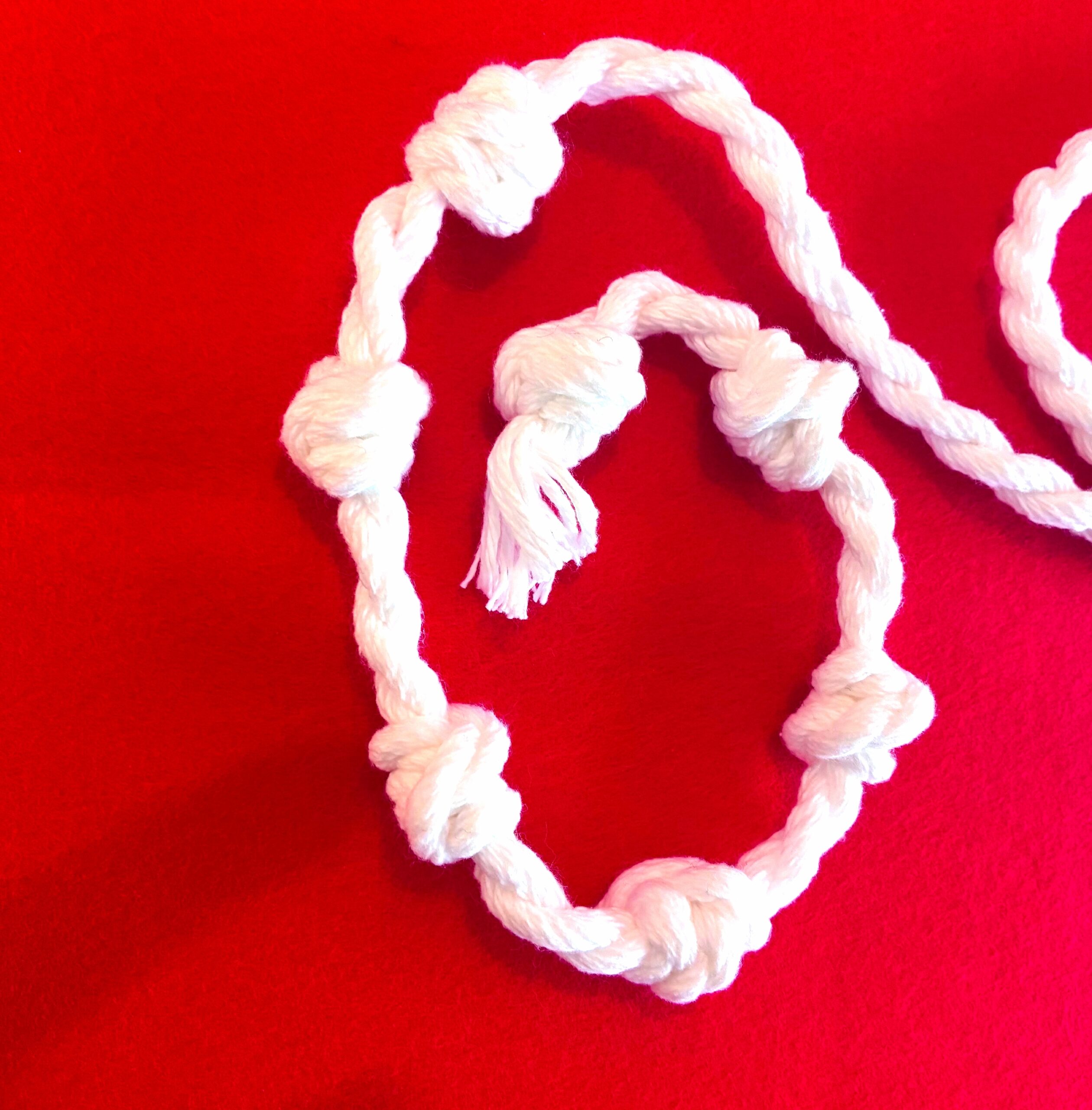 St Joseph Knotted Cord Belt