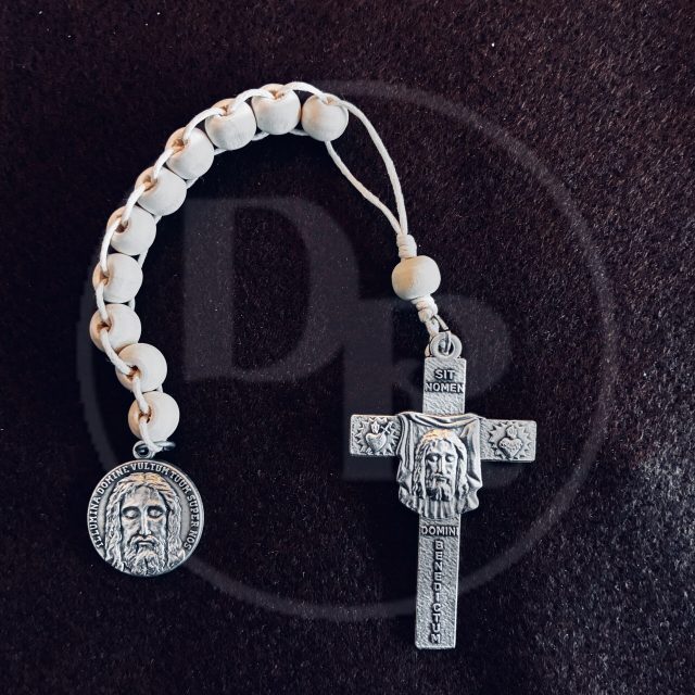 Rosary with crucifix and medal